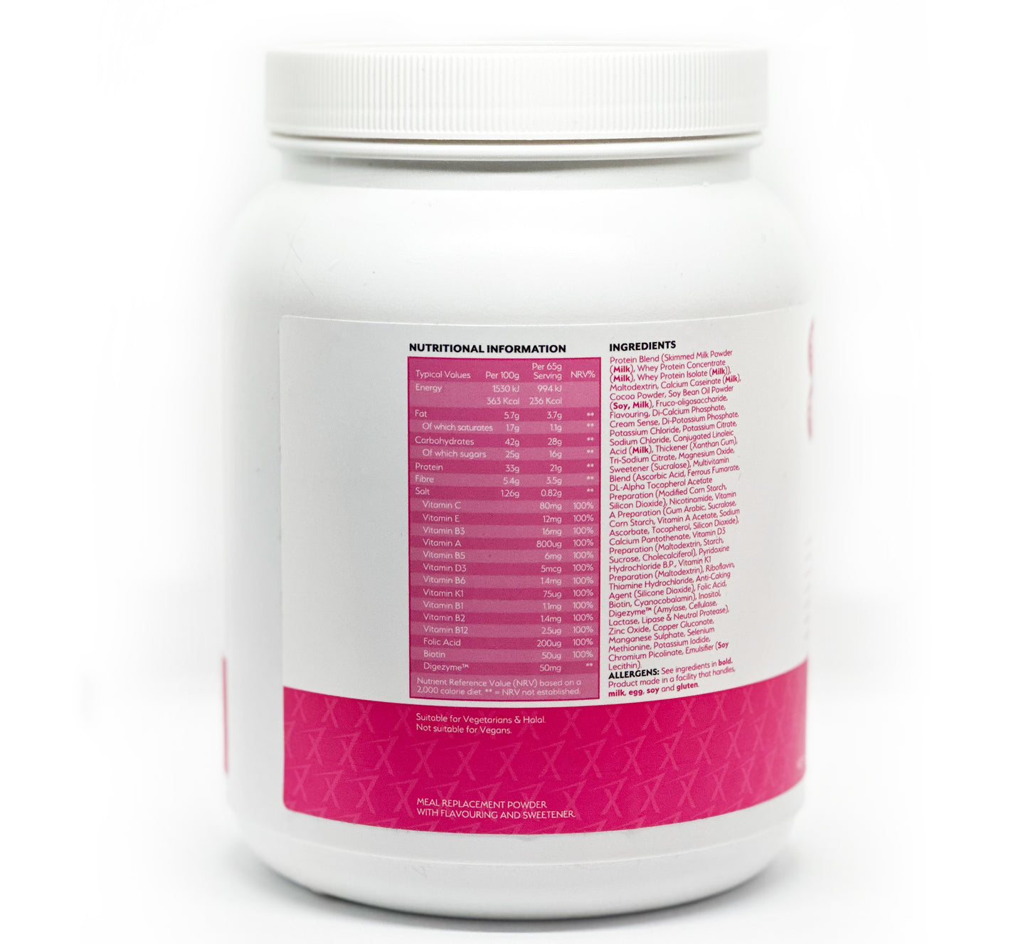 Meal Replacement Protein Shake by Goddess Nutrition - Chocolate Flavour