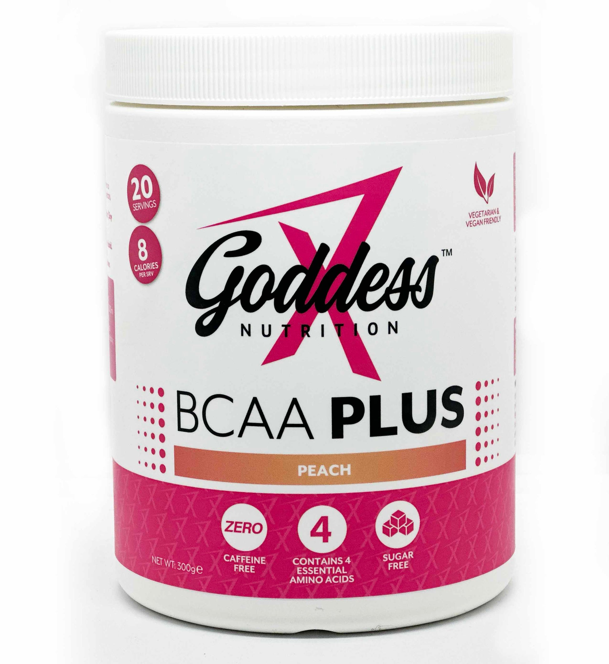 Goddess Nutrition BCAA Plus Peach Flavour