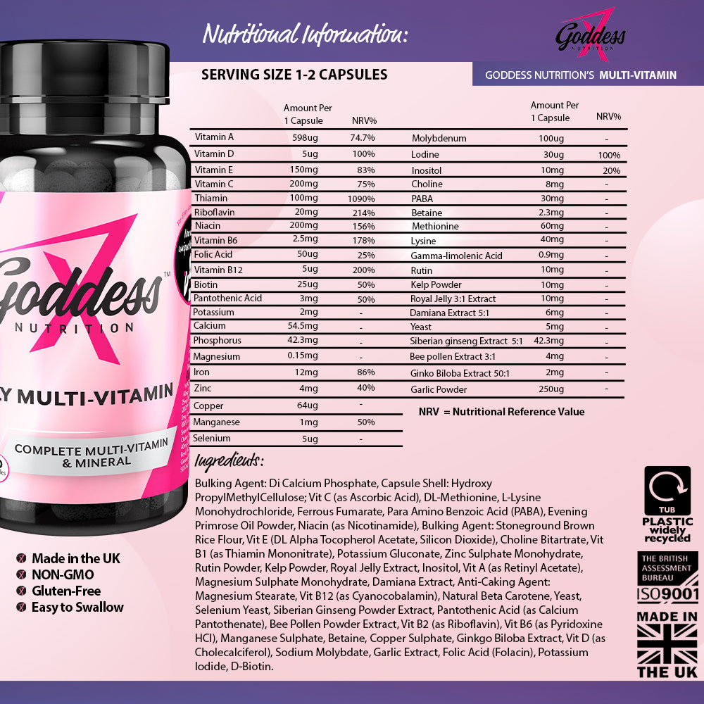 Health Supplements Capsules for Women 